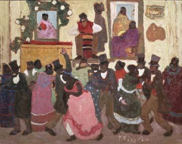 Pedro Figari Candombe Norge oil painting art